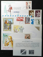 TOPIC RELIGION TRIPS OF POPE PAOLO VI: Lot Of 15 Covers Commemorating Varied Tr - Andere & Zonder Classificatie