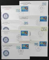 TOPIC ROTARY Topic Rotary: 29 Covers With Stamps Or Special Postmarks, VF! - Rotary, Lions Club