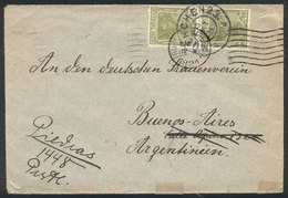 GERMANY Cover Sent From München To Buenos Aires On 10/OC/1921 Franked With 1.20 - Otros & Sin Clasificación