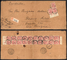 GERMANY Large Registered Cover Sent From Darmstadt To Buenos Aires On 22/OC/192 - Andere & Zonder Classificatie