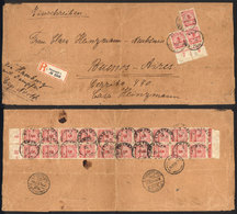 GERMANY Large Registered Cover Sent From Darmstadt To Buenos Aires On 22/OC/192 - Other & Unclassified