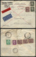 GERMANY Express Airmail Cover Sent From Berlin To Buenos Aires On 15/MAR/1933 B - Other & Unclassified