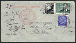 GERMANY Airmail Cover Sent From Hamburg To Buenos Aires On 15/FE/1935 Franked W - Andere & Zonder Classificatie