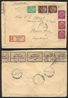 GERMANY Registered Cover Sent From Hamburg To Buenos Aires On 8/JUN/1937 Franke - Altri & Non Classificati