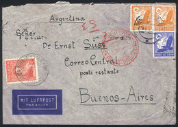 GERMANY "Airmail Cover Sent From Landau To ""Poste Restante"" In Buenos Aires O - Altri & Non Classificati
