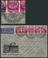 GERMANY Airmail Cover Sent From Sonneberg To Buenos Aires On 8/OC/1937 Franked - Andere & Zonder Classificatie