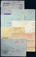 GERMANY 7 Covers Sent To Argentina In 1940 With Metered Postages, Several With - Otros & Sin Clasificación