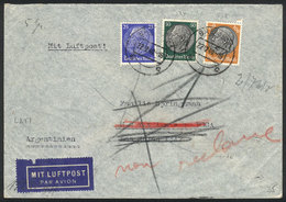 GERMANY Airmail Cover Sent From Bremen To Buenos Aires On 22/DE/1940 Franked Wi - Autres & Non Classés