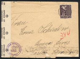 GERMANY Cover Sent From Erkner/Berlin To Buenos Aires In FEB/1948 With Interest - Otros & Sin Clasificación