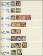 GERMANY Accumulation Of Classic Stamps On Album Pages + 22 Letters With Good Po - Andere & Zonder Classificatie
