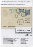 ARGENTINE ANTARCTICA 10/SE/1964 Cover Sent On The First Military Flight To Anta - Other & Unclassified