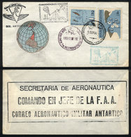 ARGENTINE ANTARCTICA 15/SE/1965: Cover Carried On First Military Airmail Flight - Andere & Zonder Classificatie