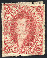 ARGENTINA GJ.19, 1st Printing, Clear Impression, Unused, Position 32 On Plate A - Nuevos