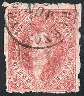 ARGENTINA "GJ.25m, 4th Printing With Variety ""Bottom Right Angle Incomplete"" - Neufs
