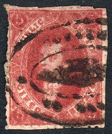 ARGENTINA "GJ.26, 5th Printing, With ""rococo"" Cancel Of Salta, VF!" - Unused Stamps