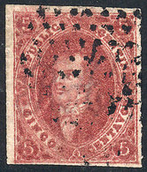 ARGENTINA GJ.26A, 5th Printing, LILAC-CARMINE, Superb Example! - Ongebruikt