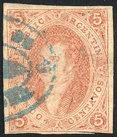 ARGENTINA "GJ.27, 6th Printing Imperforate, With The Extremely Rare ""rococo"" - Unused Stamps
