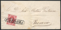 ARGENTINA GJ.32c, 7th Printing Imperforate, With Lacroix Freres Wmk, Beautiful - Neufs