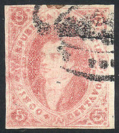 ARGENTINA GJ.32f, 7th Printing Imperforate, DIRTY PLATE Var. (vertically, Notab - Ongebruikt