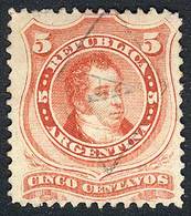 ARGENTINA "GJ.38, With ""A In Rhombus"" Cancel Of Agency For Overseas Correspon - Andere & Zonder Classificatie