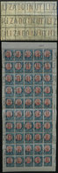 ARGENTINA "GJ.299 + 299b, 1P. San Martín In Oval, Complete Sheet Of 50 With ""I - Andere & Zonder Classificatie