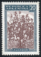 ARGENTINA GJ.772, 20P. Cotton, Printed On CHALKY PAPER, Mint, Very Fine Quality - Autres & Non Classés