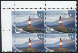 ARGENTINA GJ.3789, 2010 $6 Les Esclaireus Lighthouse In Tierra Del Fuego, Block - Andere & Zonder Classificatie
