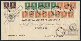 ARGENTINA "14/JUN/1935 AÑATUYA (Santiago Del Estero) - Buenos Aires: Beautiful - Dienstzegels