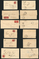 ARGENTINA Circa 1894: 6 Folded Covers Sent From Buenos Aires To Cordoba, To 3 P - Andere & Zonder Classificatie