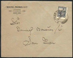 ARGENTINA Front Of Cover Sent To San Juan On 12/MAR/1905, Franked With 2c. Libe - Andere & Zonder Classificatie