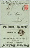 ARGENTINA "Cover With Advertising On Front And Reverse: ""Record"" & ""Reclame" - Andere & Zonder Classificatie