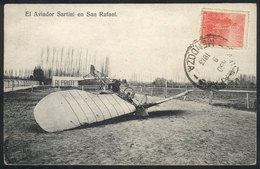 ARGENTINA "Postcard With View Of ""Aviator (Mario) Sartini In San Rafael"", Sho - Andere & Zonder Classificatie