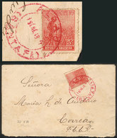ARGENTINA 19/JA/1915 ALDAO - Correa: Cover Franked With 5c. Plowman, With Attra - Andere & Zonder Classificatie