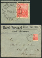 ARGENTINA Cover With Corner Card Of HOTEL ESPAÑOL (San Javier, Santa Fe), Frank - Andere & Zonder Classificatie
