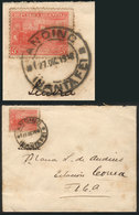 ARGENTINA 27/DE/1916 ANDINO (Santa Fe) - Correa: Cover Franked With 5c. (GJ.403 - Andere & Zonder Classificatie