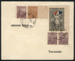 ARGENTINA Cover Used In Tucuman On 12/AP/1918, Franked With Stamps Of The Plowm - Andere & Zonder Classificatie