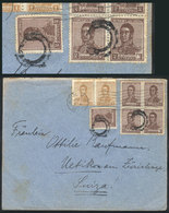 ARGENTINA RARE CANCEL: Cover Sent From Azul To Switzerland On 2/MAY/1922 Franke - Andere & Zonder Classificatie