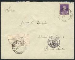 ARGENTINA Registered Cover Sent From Concordia To Buenos Aires On 10/OC/1930, F - Andere & Zonder Classificatie