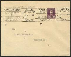 ARGENTINA Cover Posted As Printed Matter (impreso Diferido) On 27/JUN/1934, Fra - Andere & Zonder Classificatie