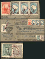 ARGENTINA 4/AP/1936 Rosario - Germany: Despatch Note Of A Parcel Post, Nice Fra - Andere & Zonder Classificatie