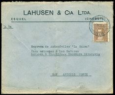 ARGENTINA "21/JA/1939: Cover Sent From ESQUEL By Lahusen & Co., Franked With 5c - Andere & Zonder Classificatie
