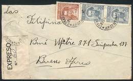 ARGENTINA Registered Cover Franked With 35c., Sent To Buenos Aires On 29/MAY/19 - Andere & Zonder Classificatie