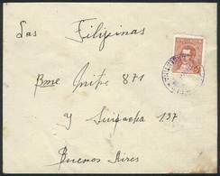 ARGENTINA Cover Franked By GJ.800, Sent To Buenos Aires On 7/NO/1944, With Rare - Andere & Zonder Classificatie