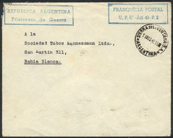 ARGENTINA "Cover Sent On 10/AU/1945 By The GERMAN PRISONER OF WAR Erich Koch (m - Andere & Zonder Classificatie