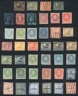 ARGENTINA Lot Of 10 Classic Stamp FORGERIES, Some Very Well Made, Very Interest - Colecciones & Series