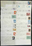 ARGENTINA More Than 60 Covers With Very Thematic SLOGAN CANCELS, Some Are Sold - Verzamelingen & Reeksen