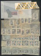 ARGENTINA Lot Of Charity Cinderellas And Some Old Revenue Stamps, Fine Quality, - Non Classés
