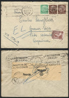 AUSTRIA Cover Sent From Wien To Buenos Aires On 14/DE/1939, Franked With German - Andere & Zonder Classificatie