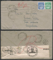 AUSTRIA Cover Sent From Wien To Buenos Aires On 3/JUN/1940, Franked With German - Andere & Zonder Classificatie