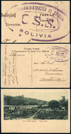 BOLIVIA "Postcard With View Of ""Finca San Carlos, Santa Cruz"", Sent STAMPLESS - Bolivië